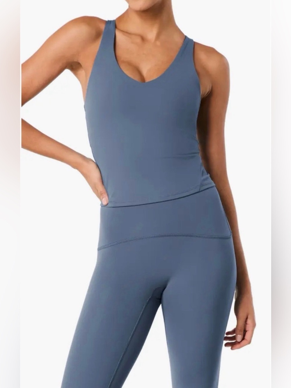 Spanx BoostUp V-Neck Shelf Tank